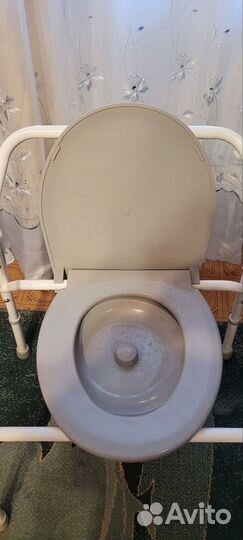 Кресло туалет для пожилых и инвалидов бу