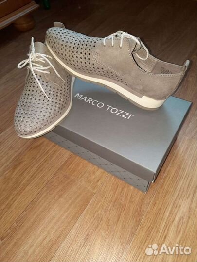 Полуботинки с перфорацией Marco Tozzi