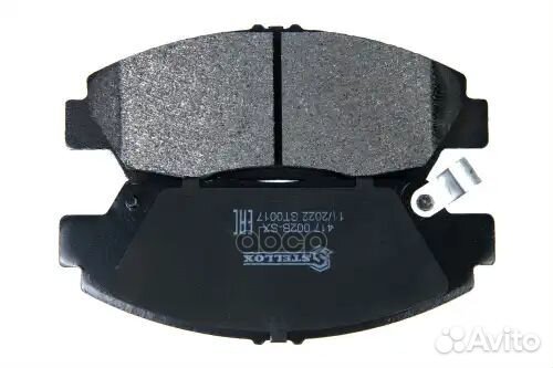 1599 000B-SX колодки дисковые пер