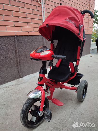 Детский велосипед с ручкой