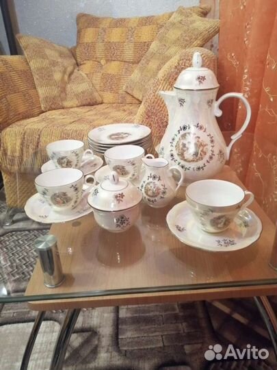 Кофейный сервиз мадонна гдр