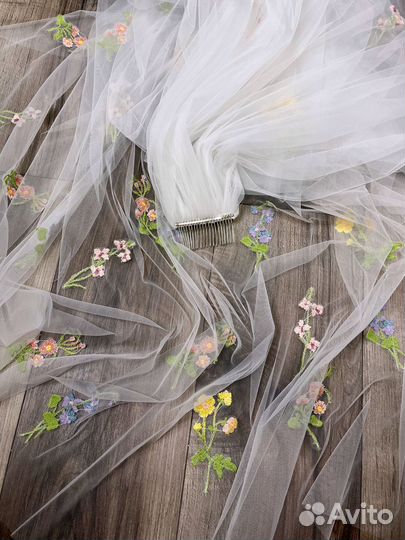 Индивидуальный пошив свадебной фаты