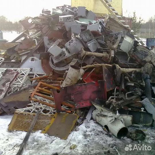 Приём и вывоз чёрного и цветного металлолома