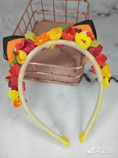 Ободок повязка олененок, лиса, белка, заяц, зайчик