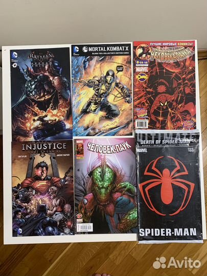 Комиксы, артбуки, книги