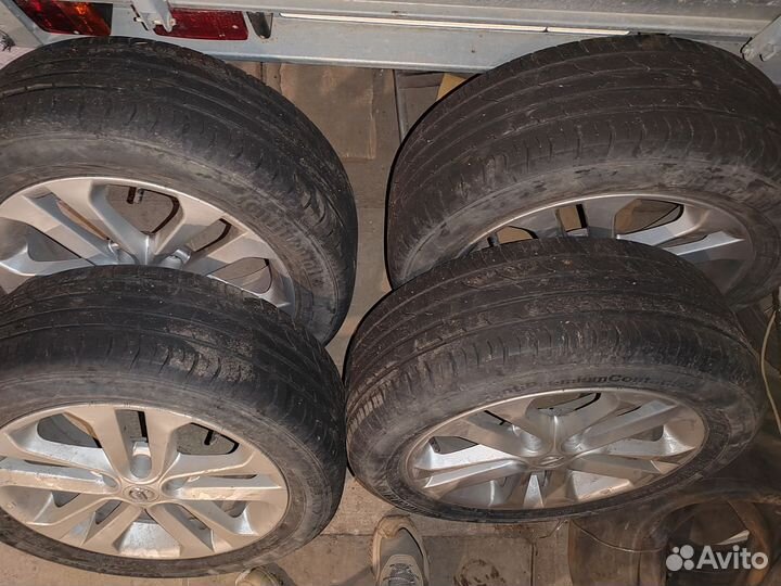 Колеса на nissan juke