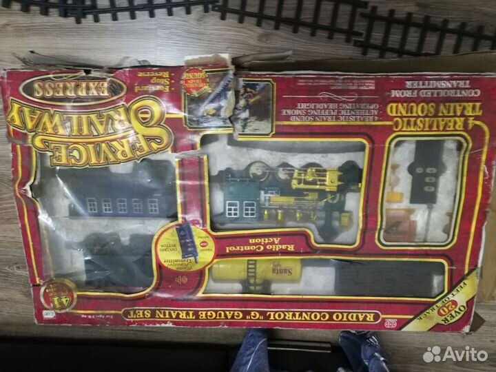 Игрушка железная дорога