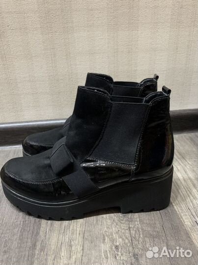 Ботинки Remonte женские кожа+замша р-р 39