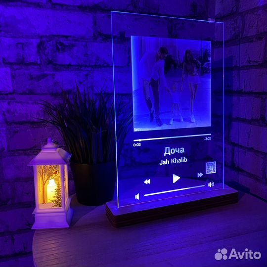 Витраж с фото / Подарок