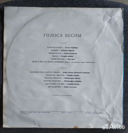 Виниловые пластинки