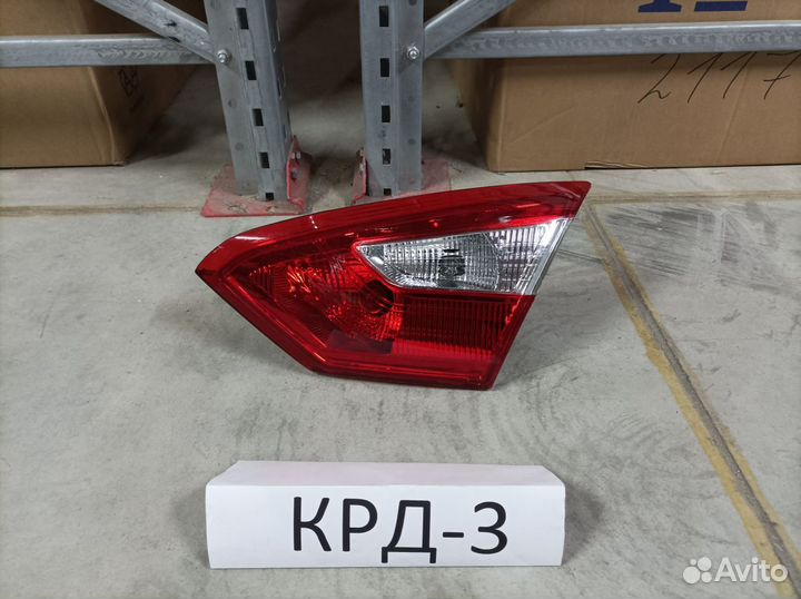 Фонарь правый внутренний Ford Focus 3 2011