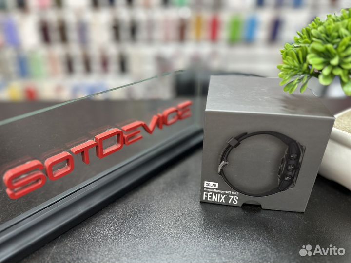 Часы Garmin Fenix 7s Solar Гарвнтия / Магазин