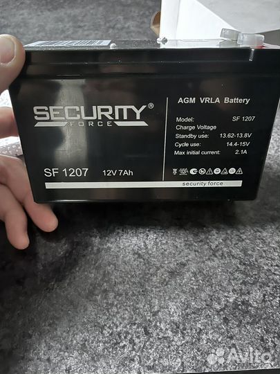 Аккумулятор sf 1207
