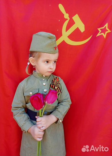 Военная форма для девочки 92-98