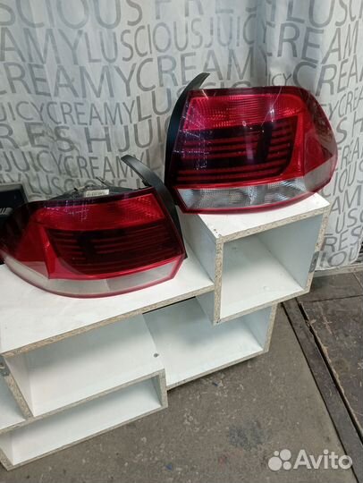 Задние фонари на volkswagen polo седан