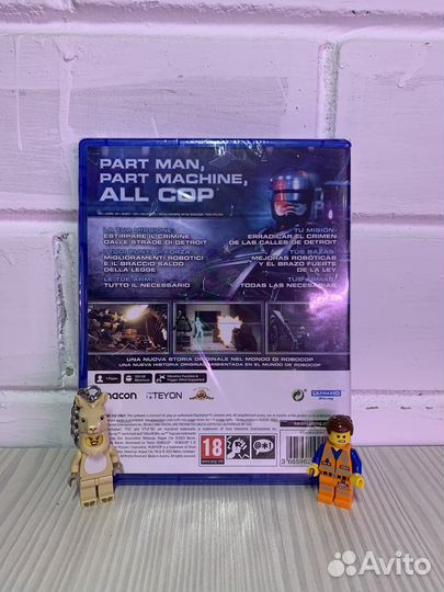 Новый Robocop Rogue City PS5 запечатанный