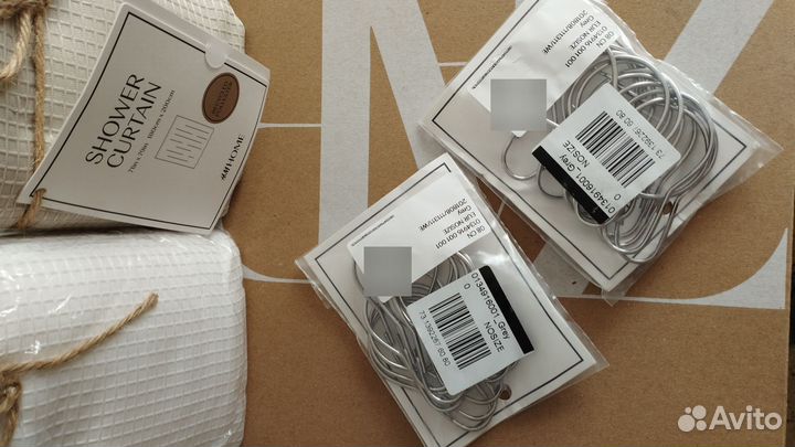 Набор колец для шторы для ванной H&M home