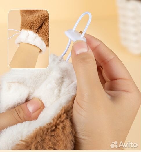 Перчатка для прогулки с собакой Варежка для зимних