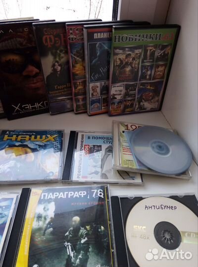 Игры,фильмы,песни на дисках