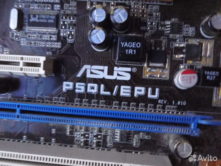 Материнская плата 775