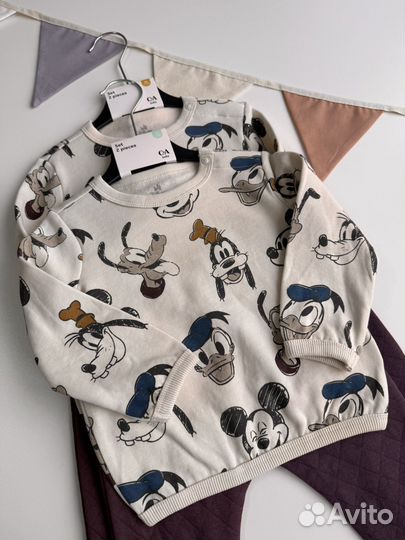 Комплект свитшот брюки 86