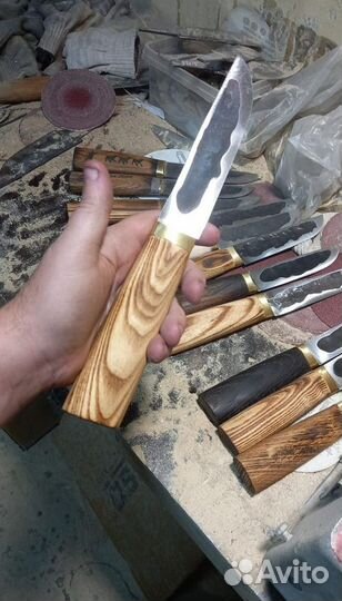 Нож кованый из х12мф