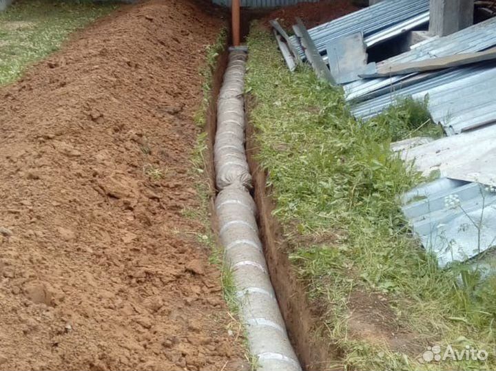 Дренажная труба в рассрочку
