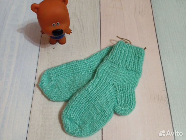 Носки,пинетки вязаные детские