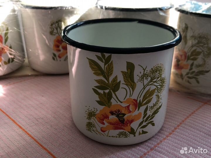 Посуда эмалированная из СССР