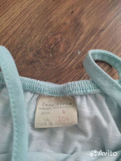 Летние вещи пакетом Zara Lupilu 3-4 года