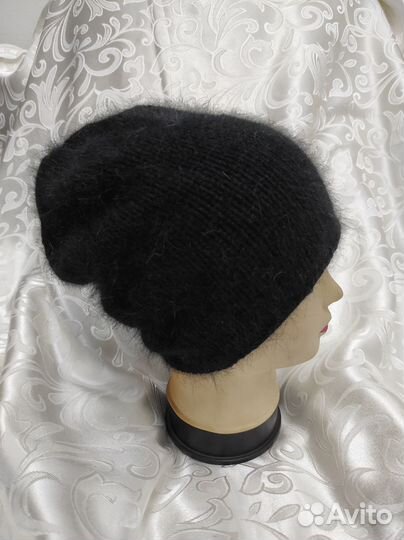 Шапка бини из пуха норки