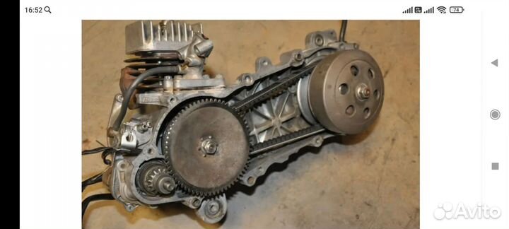 Двигатель honda joker 50 af 20 f