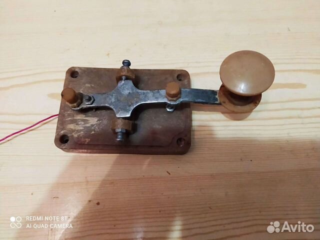 Механический телеграфный ключ(азбука Морзе) купить в Санкт-Петербурге ...