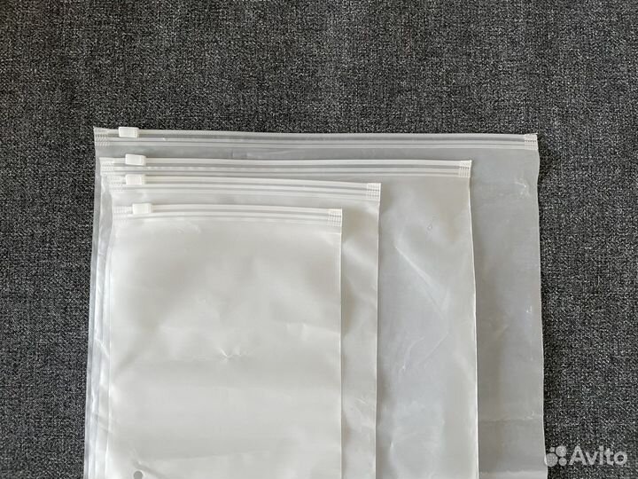 Пакеты зип лок с бегунком любые размеры