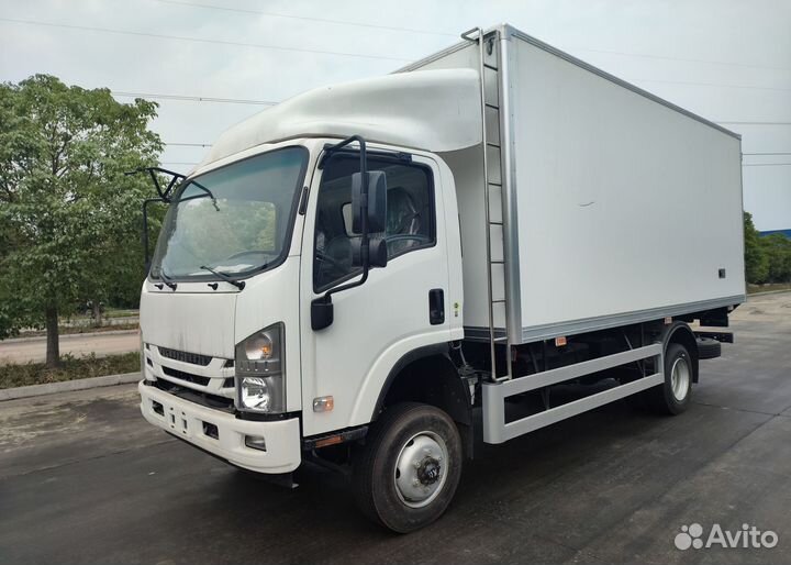 Isuzu Elf (N-series) с КМУ, 2024