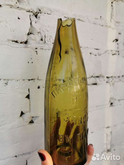 Пивная бутылка Завода наследников Чердынцева Пермь