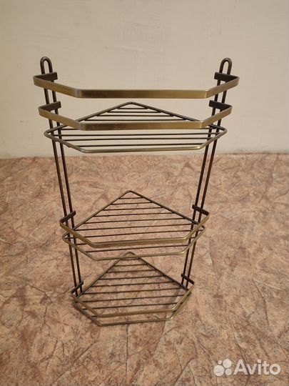 Полочка для ванной угловая