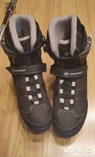 Коньки Nordway р. 44 отличное состояние