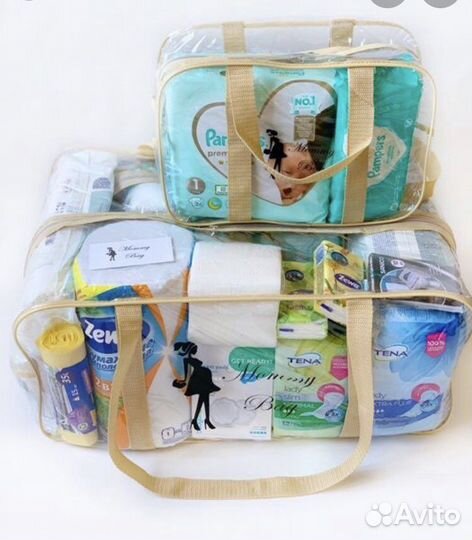 Готовая сумка в роддом