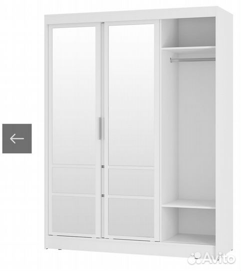 Шкаф-купе белый