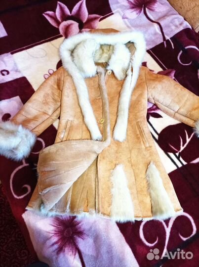 Дублёнка на девочку