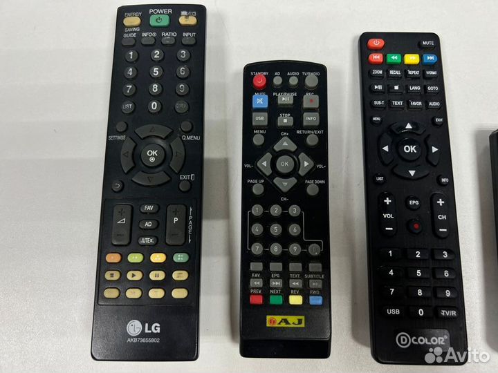 Пульты для телевизоров и тв приставок