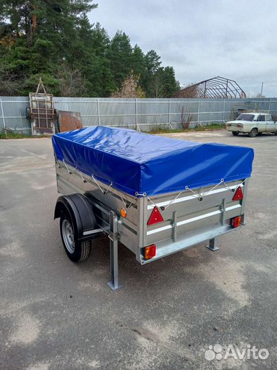 Прицеп цинк мастер экo 2м