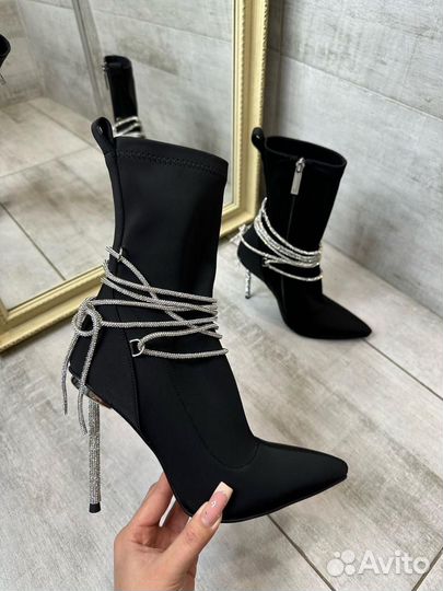 Женские Ботильоны На Шпильке Размеры 36-40