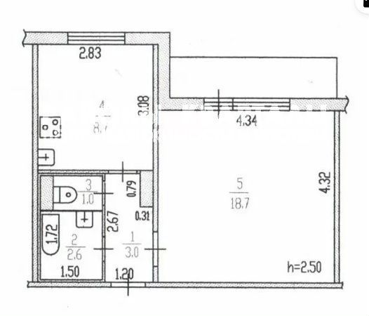 Планировка квартиры 97 серии фото 29