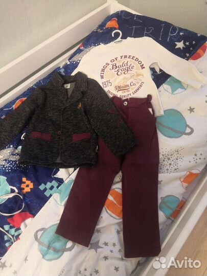 Костюм тройка на мальчика 104