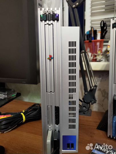 Sony playstation 2 fat Silver scph-50004