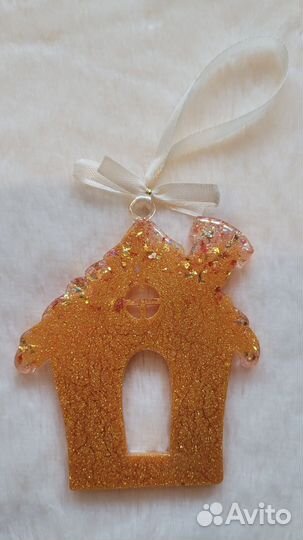 Ёлочные игрушки из эпоксидной смолы