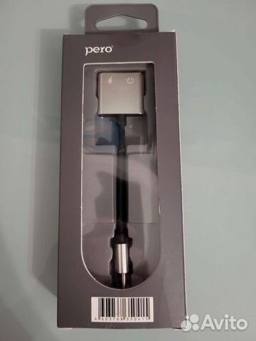 Переходник для наушников Pero type-C/mini jack 3.5