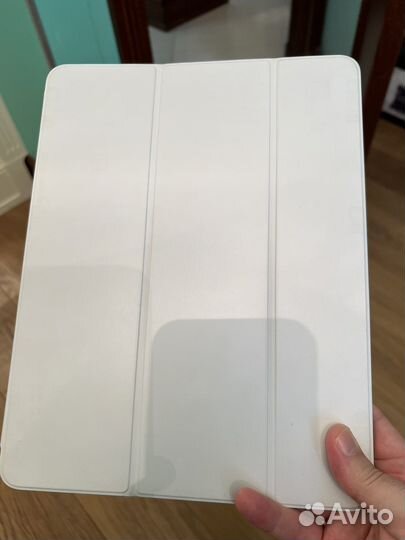 Белый чехол для iPad pro 12.9 gen 1-2 smart folio